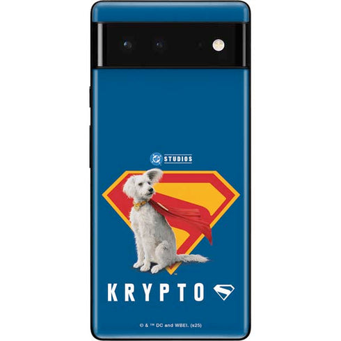 Superman 2025 Krypto the Super Dog Google Pixel 6 Skin